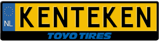 Toyo tires kentekenplaathouder