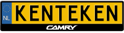 Toyota Camry logo kentekenplaathouder